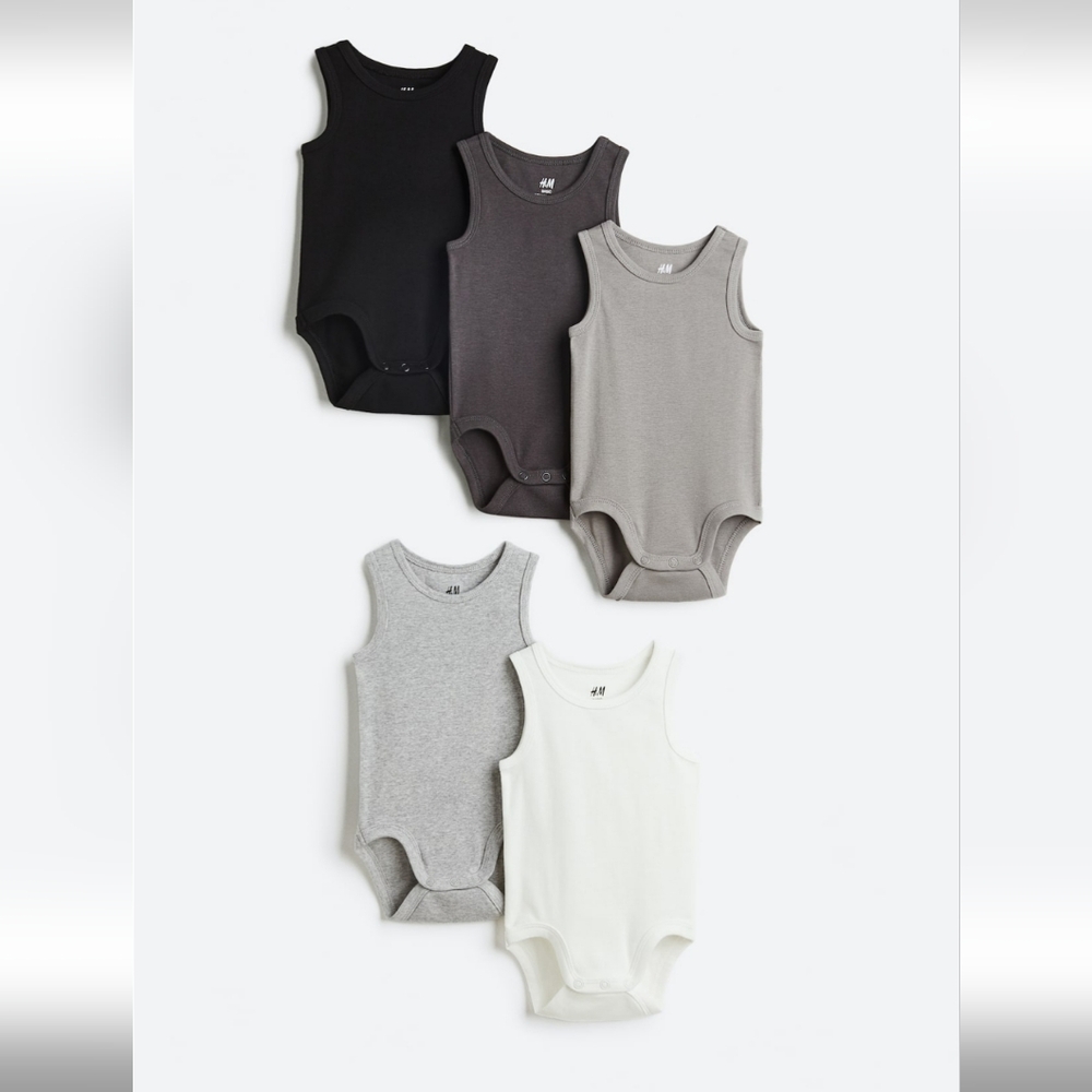 H&M 1.5-2y/2T tanktop bodysuits